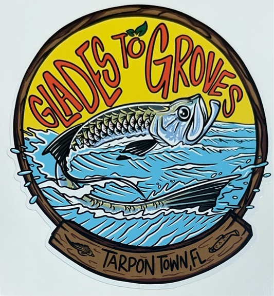 Tarpon Town sticker